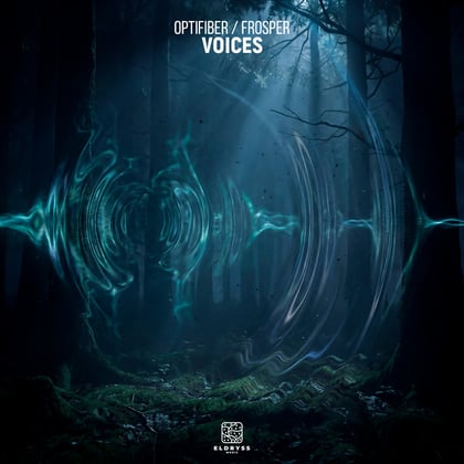 Voices album by Frosper - Drum and Bass Cover Art