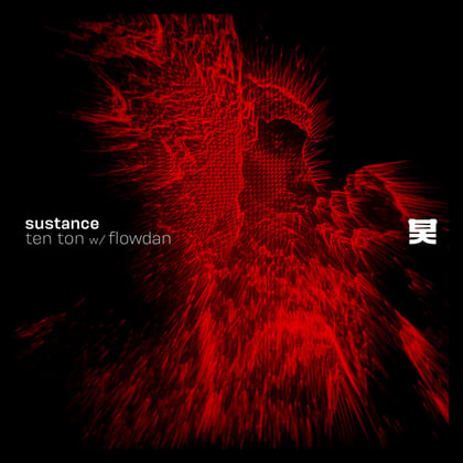 Ten Ton album by Sustance - Drum and Bass Cover Art