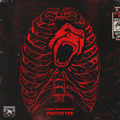 Prototype album by Dynamite MC - Drum and Bass Cover Art