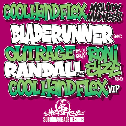 Melody Madness album by Roni Size - Drum and Bass Cover Art