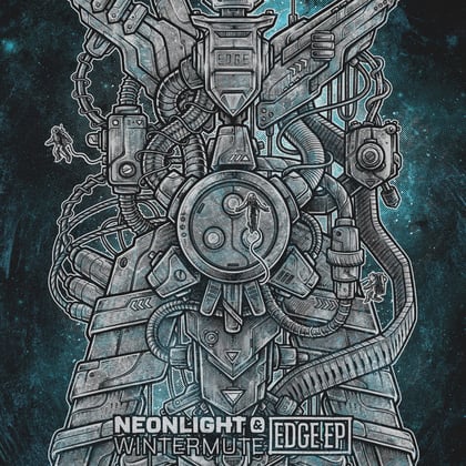 Edge EP album by Neonlight & Wintermute - Drum and Bass Cover Art