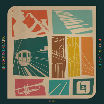 Bronx Jazz EP album by Ben Soundscape - Drum and Bass Cover Art