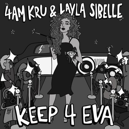 Keep 4 Eva album by 4am Kru - Drum and Bass Cover Art