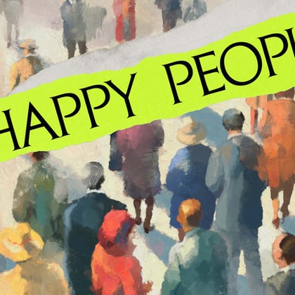 Happy People album by High Contrast - Drum and Bass Cover Art