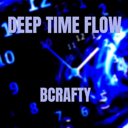 Deep Time Flow Re-Vamp album by Ben Craft - Drum and Bass Cover Art