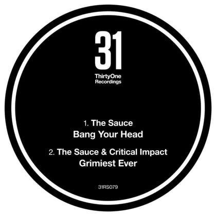 Bang Your Head / Grimiest Ever album by The Sauce - Drum and Bass Cover Art