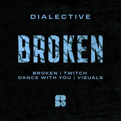 Broken album by Dialective - Drum and Bass Cover Art