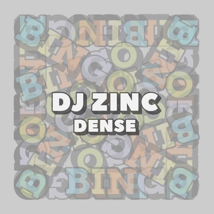 Dense album by DJ Zinc - Drum and Bass Cover Art