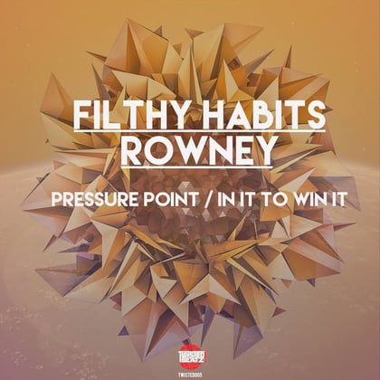 In It To Win it / Pressure Point album by Jayline, Rowney & Filthy Habits - Drum and Bass Cover Art