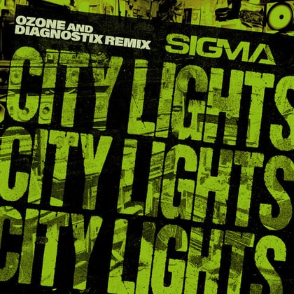 City Lights (ozone & Diagnostix Remix) album by Sigma, Diagnostix & ozone - Drum and Bass Cover Art