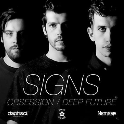 Obsession / Deep Future album by Signs - Drum and Bass Cover Art
