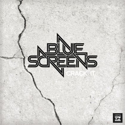 Crack It album by Bluescreens - Drum and Bass Cover Art