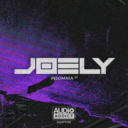 Insomnia album by JOELY - Drum and Bass Cover Art