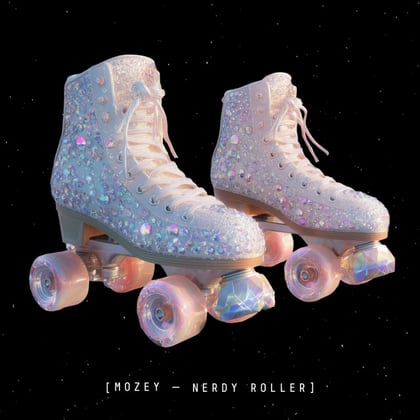 Nerdy Roller album by Mozey - Drum and Bass Cover Art