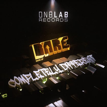Completely Different album by Bare Up - Drum and Bass Cover Art