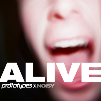 Alive album by The Prototypes - Drum and Bass Cover Art
