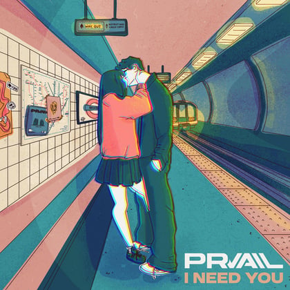 I Need You album by PRVAIL - Drum and Bass Cover Art
