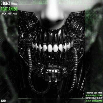 Chromed Out Maaf album by Stonx - Drum and Bass Cover Art