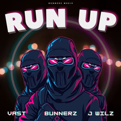 Run Up album by Bunnerz - Drum and Bass Cover Art