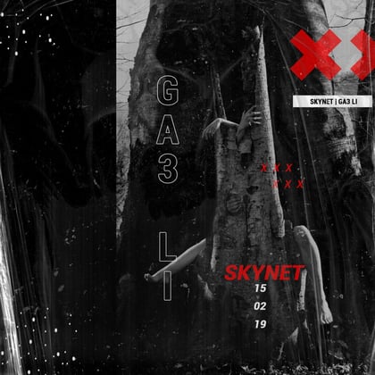 Ga3 Li album by Skynet - Drum and Bass Cover Art