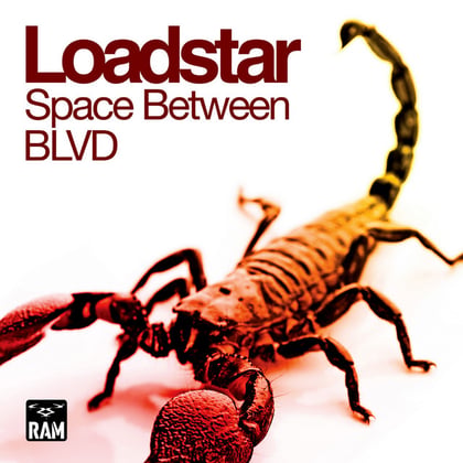 Space Between / BLVD album by Loadstar - Drum and Bass Cover Art