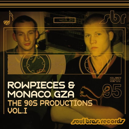 The 90's Productions Vol.1 album by Rowpieces - Drum and Bass Cover Art