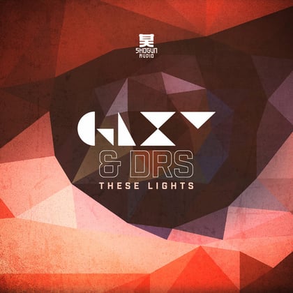These Lights album by GLXY & DRS - Drum and Bass Cover Art