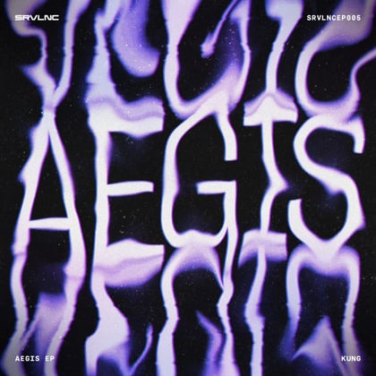 Aegis album by Kung - Drum and Bass Cover Art