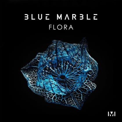 Flora album by Blue Marble - Drum and Bass Cover Art