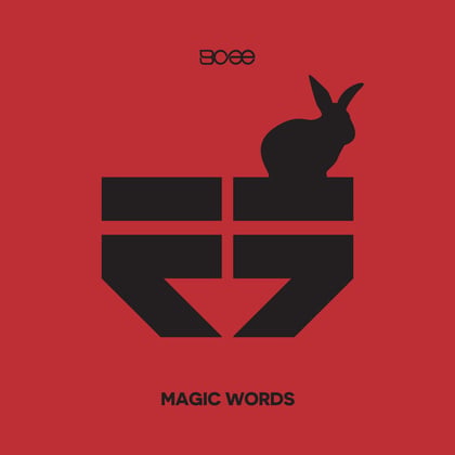 Magic Words EP album by BCee - Drum and Bass Cover Art