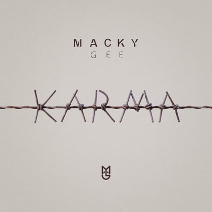 Karma album by Macky Gee - Drum and Bass Cover Art