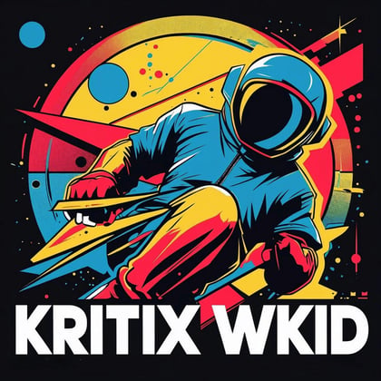 WKID album by Kritix - Drum and Bass Cover Art