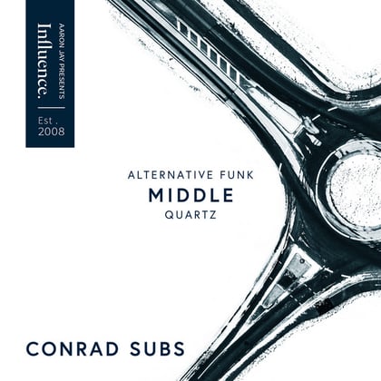 Middle / Alternative Funk / Quartz album by Conrad Subs - Drum and Bass Cover Art