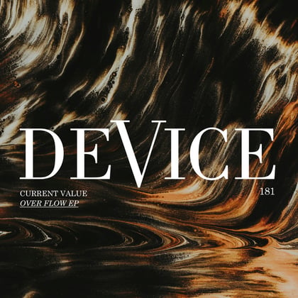 Overflow EP album by Current Value - Drum and Bass Cover Art