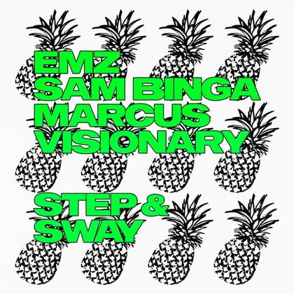 Step and Sway album by Marcus Visionary - Drum and Bass Cover Art