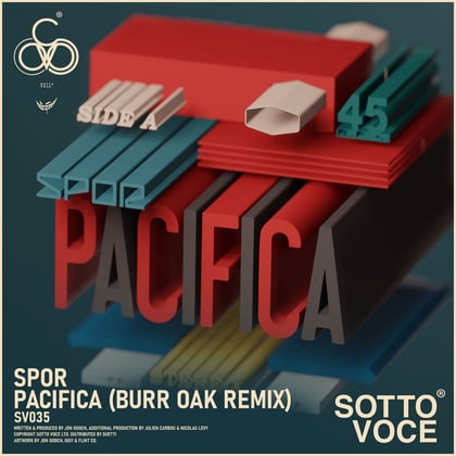 Pacifica (Burr Oak Remix) album by Spor - Drum and Bass Cover Art