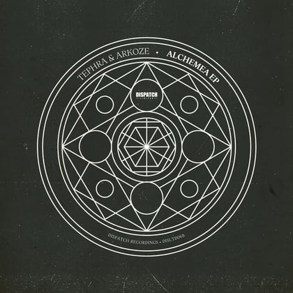 Alchemea EP album by Tephra & Arkoze - Drum and Bass Cover Art