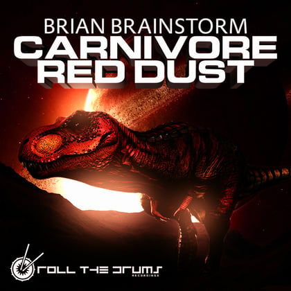 Red Dust/Carnivore album by Isaac Maya & Brian Brainstorm - Drum and Bass Cover Art