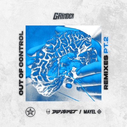 Out Of Control (Remixes), Pt. 2 album by Grinder - Drum and Bass Cover Art