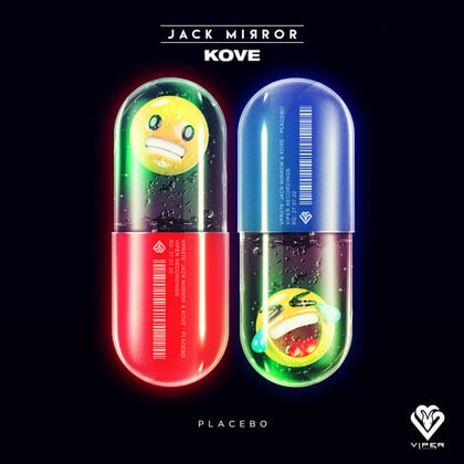 Placebo album by Jack Mirror & Kove - Drum and Bass Cover Art