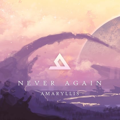 Never Again EP album by Amaryllis - Drum and Bass Cover Art