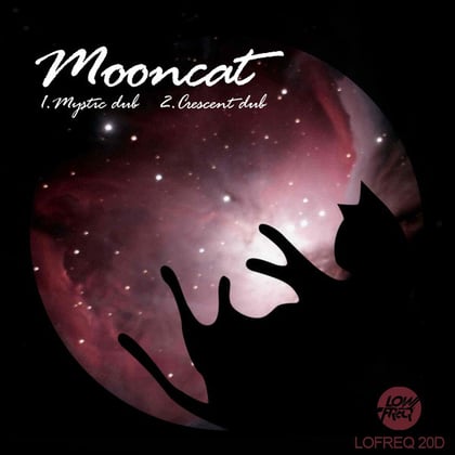 Mystic Dub album by Mooncat - Drum and Bass Cover Art