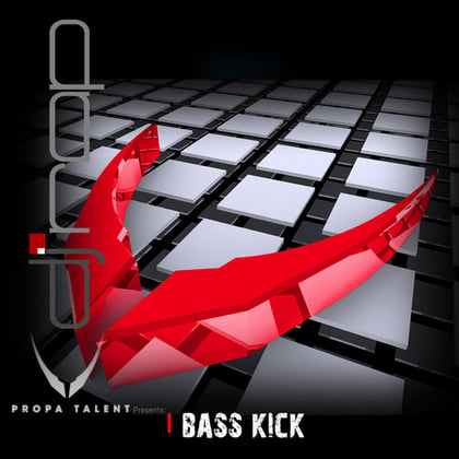 Basskick album by DJ Rap - Drum and Bass Cover Art