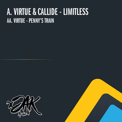 Limitless / Penny's Train album by Virtue & Callide - Drum and Bass Cover Art