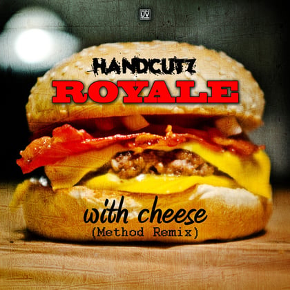 Royale With Cheese (Method Remix) album by Handcutz - Drum and Bass Cover Art