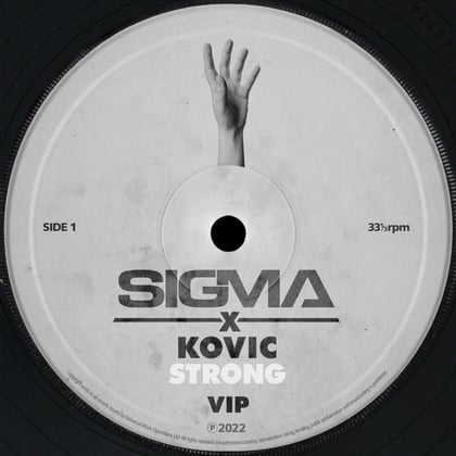 Strong (VIP) album by Sigma - Drum and Bass Cover Art