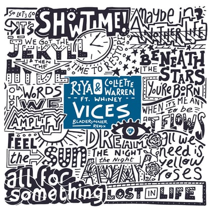 Vices (Bladerunner Remix) album by Riya & Collette Warren - Drum and Bass Cover Art