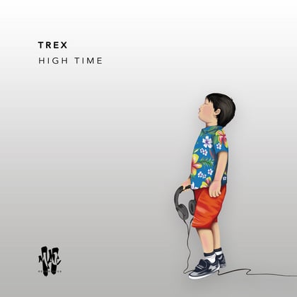 High Time LP album by Trex - Drum and Bass Cover Art