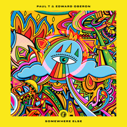 Somewhere Else album by Paul T & Edward Oberon - Drum and Bass Cover Art