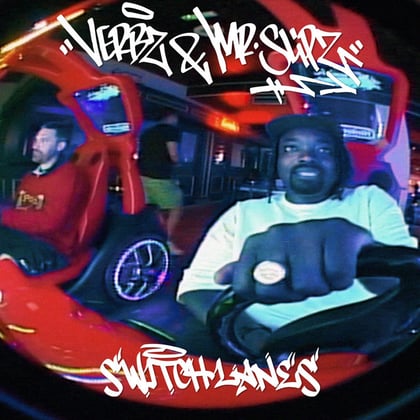 Switch Lanes album by Verbz & Mr Slipz - Drum and Bass Cover Art